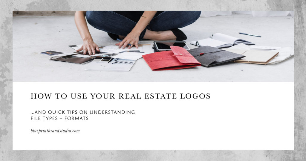 how to use your real estate logos
