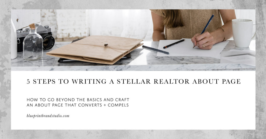 How write a great Realtor About page