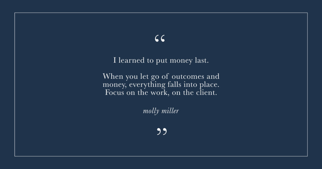 molly miller quote